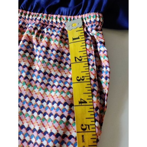 Tommy Hilfiger Womens Jumpsuit Button Front Sleeveless‎ Drawstring Waist Size 12 - Picture 10 of 12